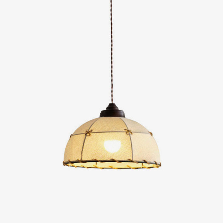 Bushel Fabric Pendant Lamp
