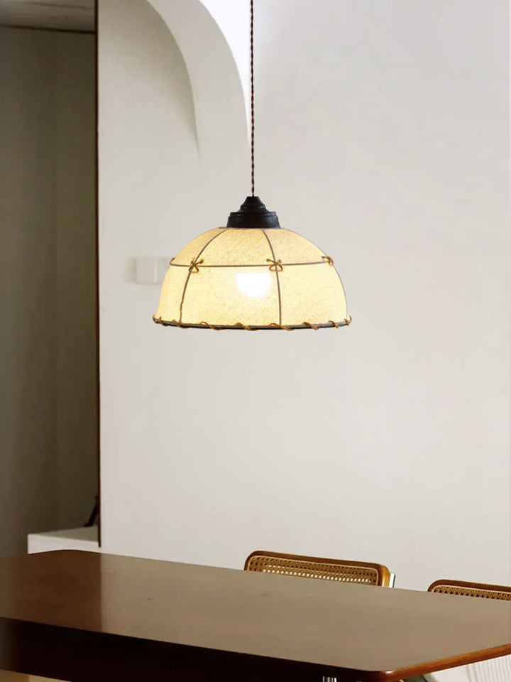 Bushel Fabric Pendant Lamp
