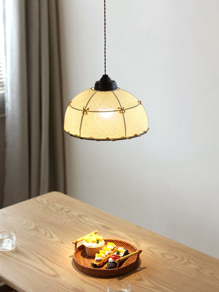 Bushel Fabric Pendant Lamp