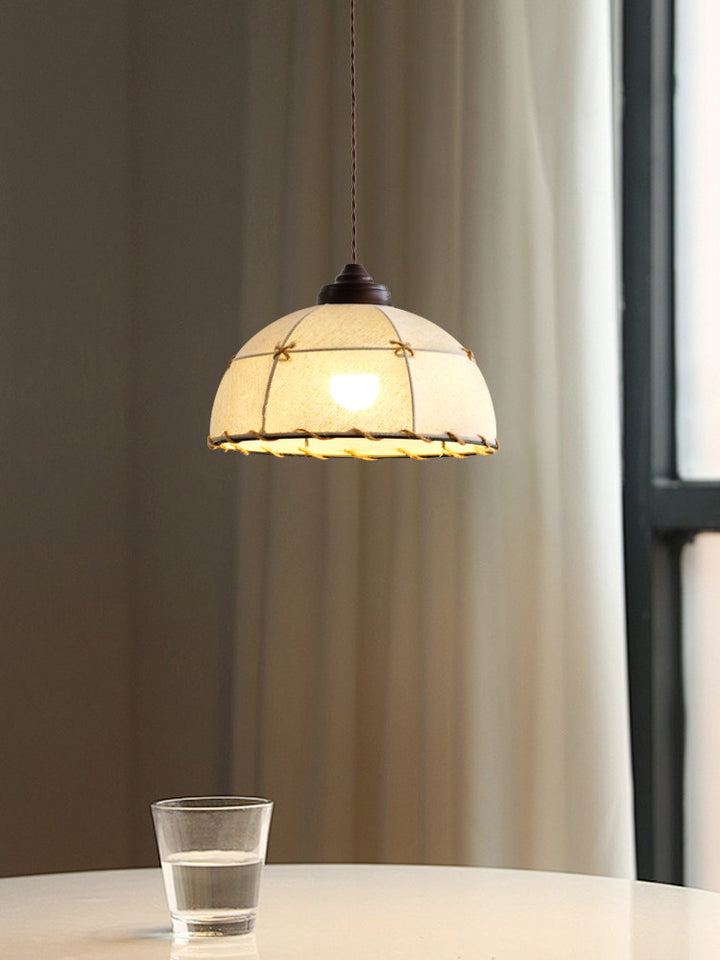 Bushel Fabric Pendant Lamp