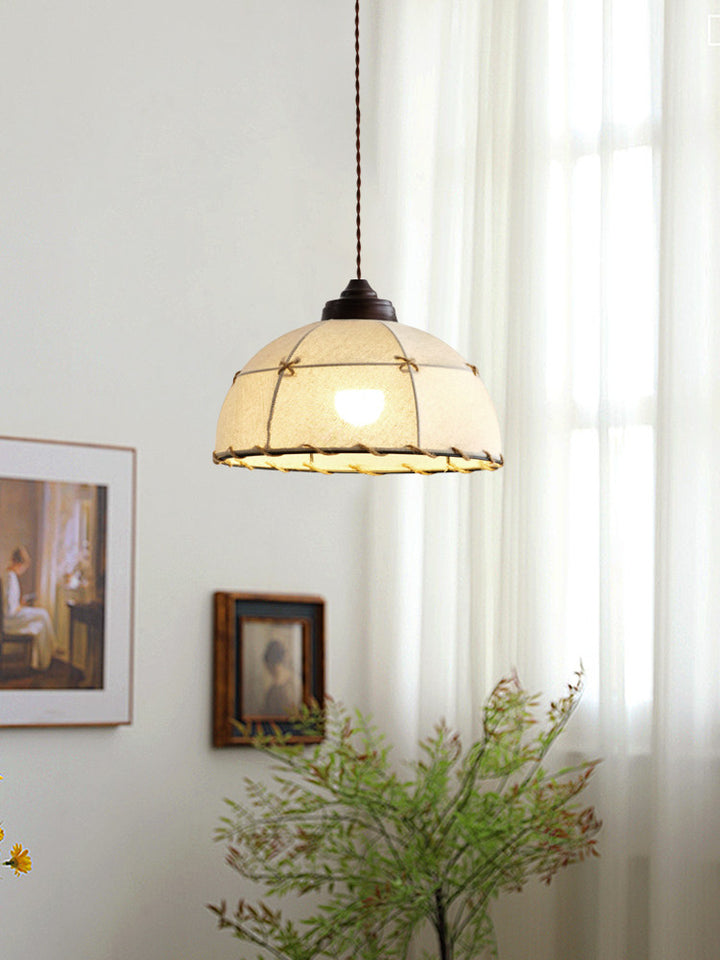Bushel Fabric Pendant Lamp