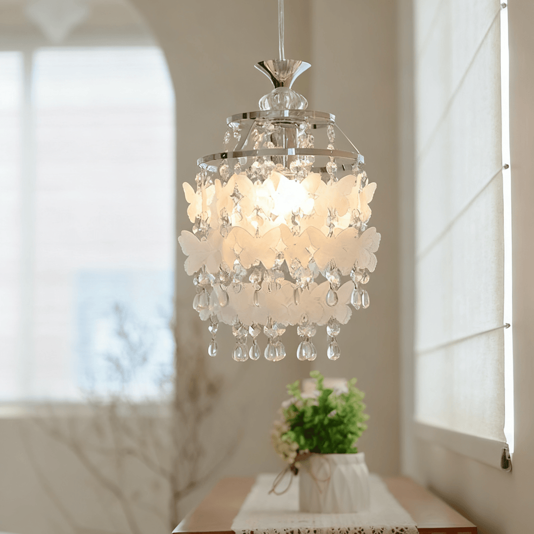 Butterfly Crystal Pendant Light - Vakkerlight