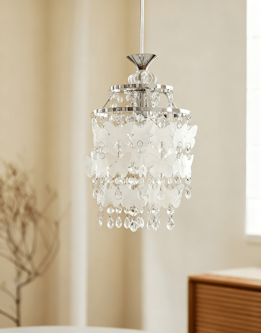 Butterfly Crystal Pendant Light - Vakkerlight