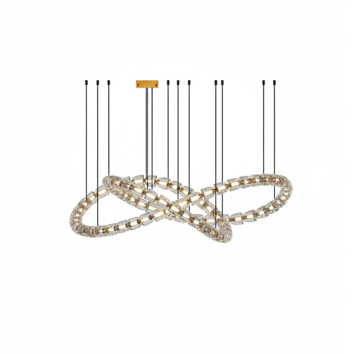 Gabriel Gold Chandelier - Vakkerlight