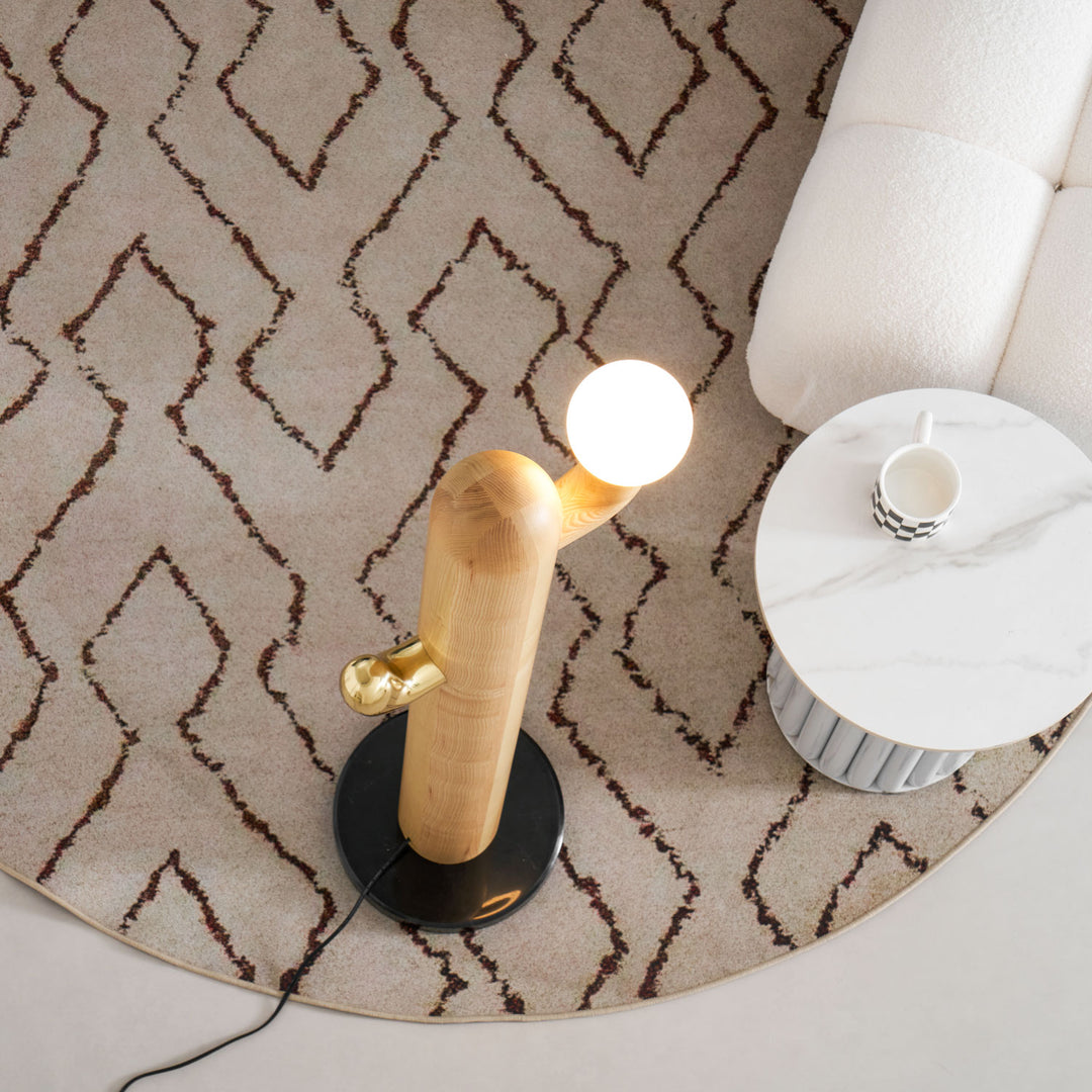 Cactus Wood Floor Lamp - Vakkerlight
