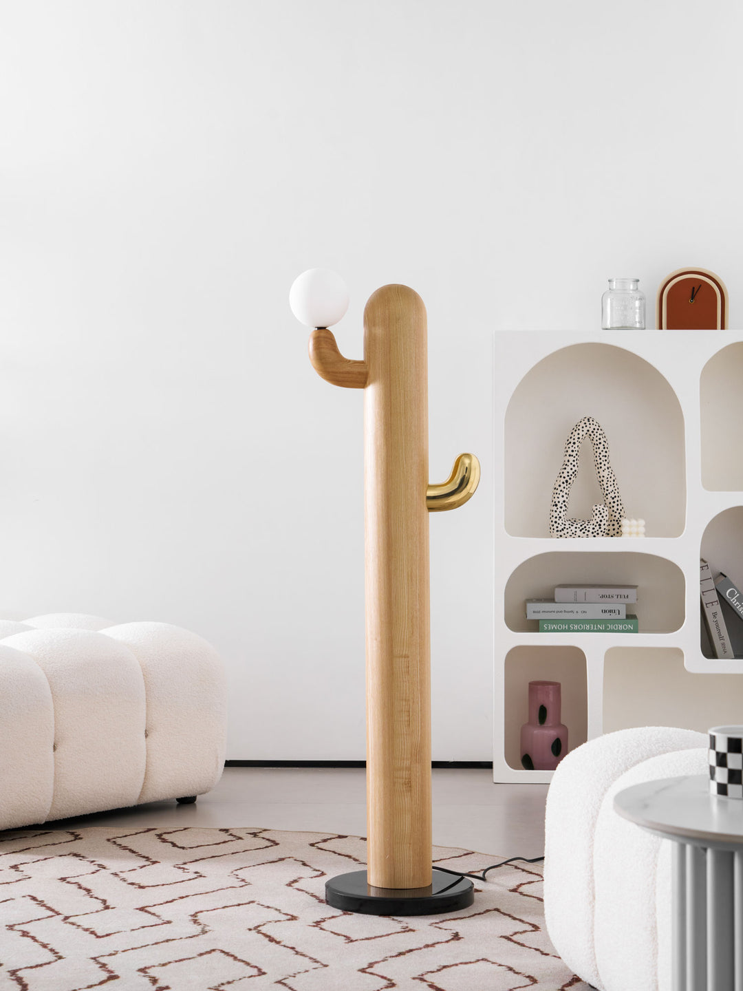 Cactus Wood Floor Lamp - Vakkerlight