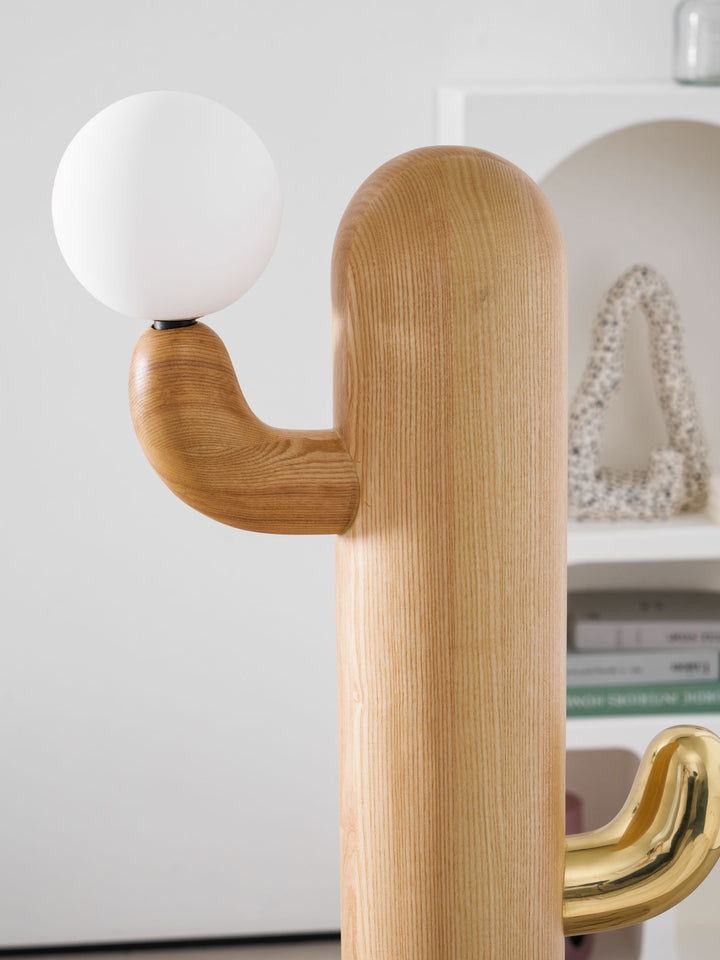 Cactus Wood Floor Lamp - Vakkerlight