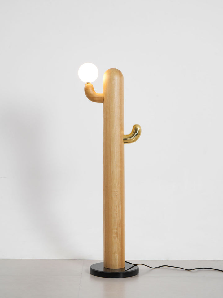 Cactus Wood Floor Lamp - Vakkerlight
