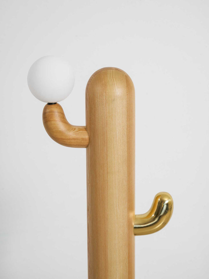 Cactus Wood Floor Lamp - Vakkerlight