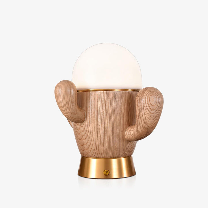 Wooden Cactus Table Lamp - Vakkerlight