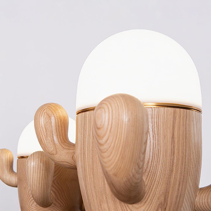 Wooden Cactus Table Lamp - Vakkerlight