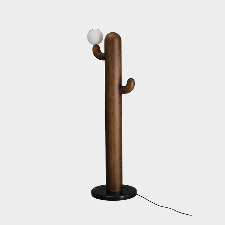 Cactus Wood Floor Lamp - Vakkerlight