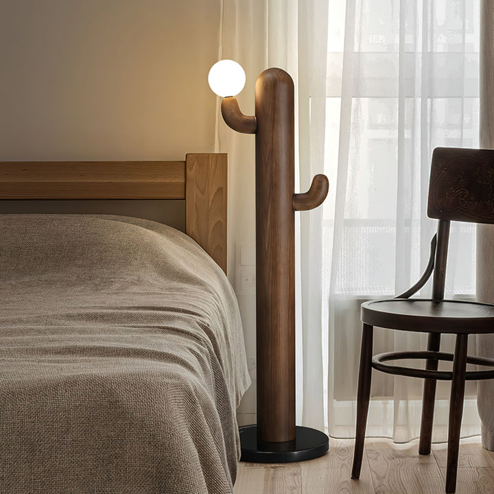 Cactus Wood Floor Lamp - Vakkerlight