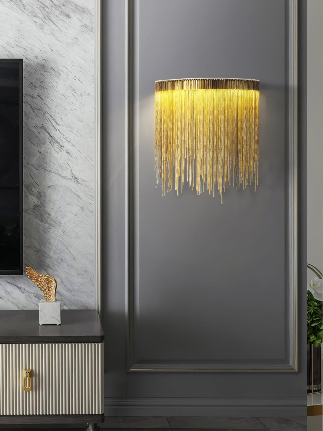 Cadena Tassel Wall Lamp - Vakkerlight