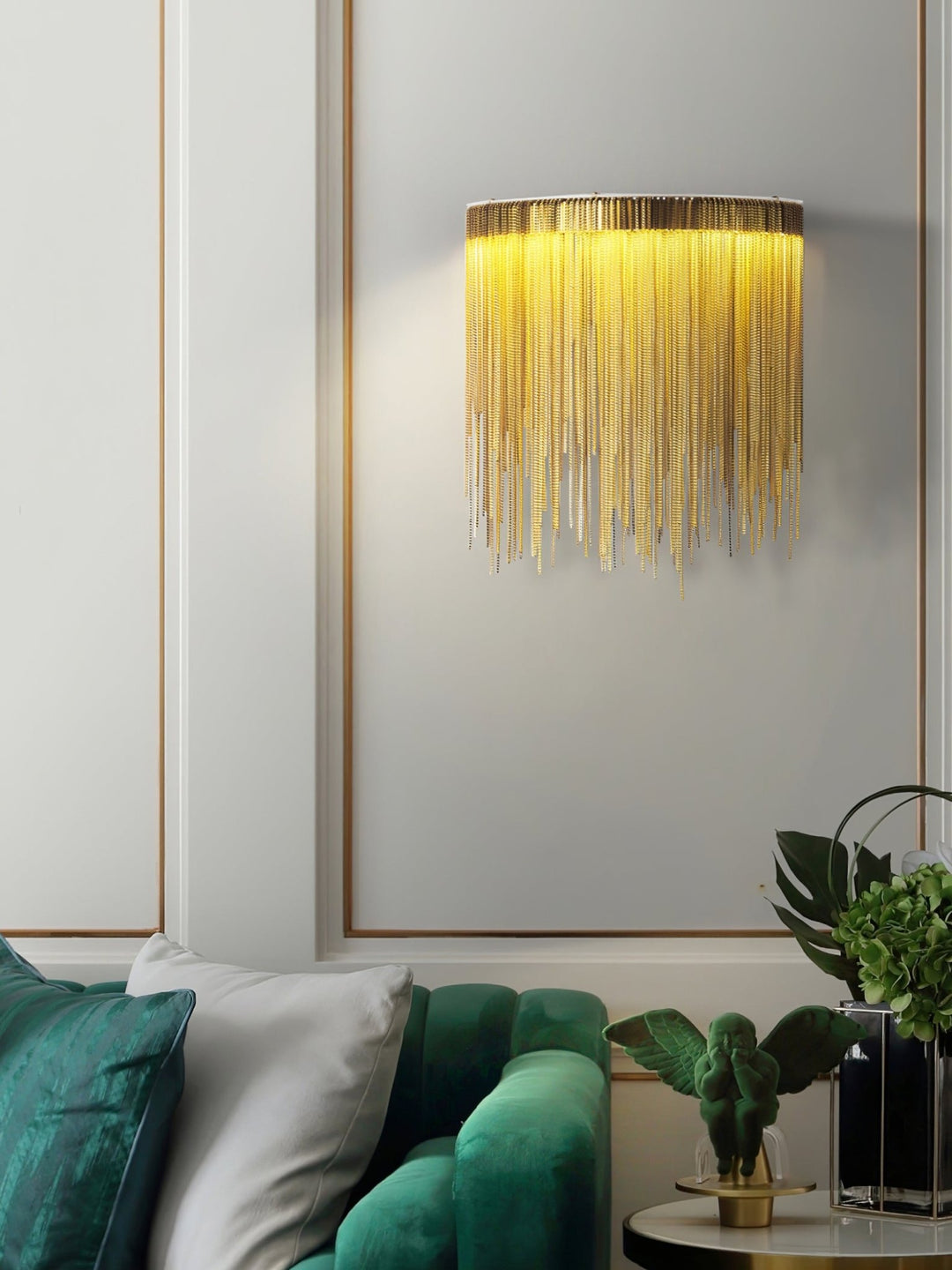 Cadena Tassel Wall Lamp - Vakkerlight