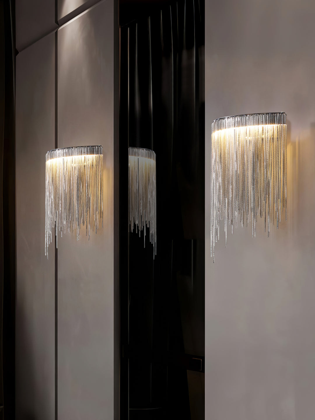 Cadena Tassel Wall Lamp