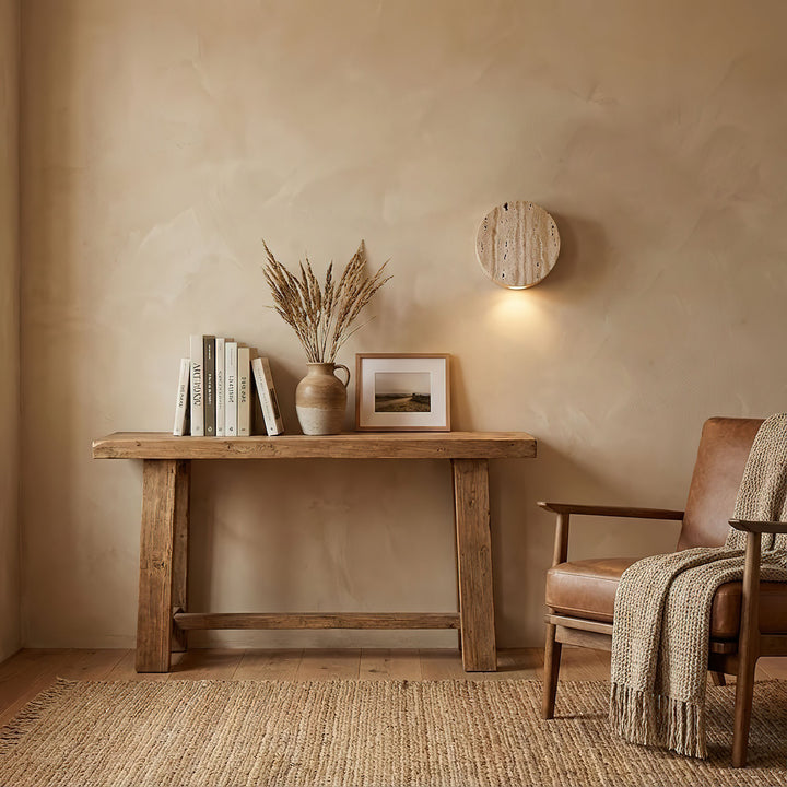Caelan Travertine Wall Sconce - Vakkerlight