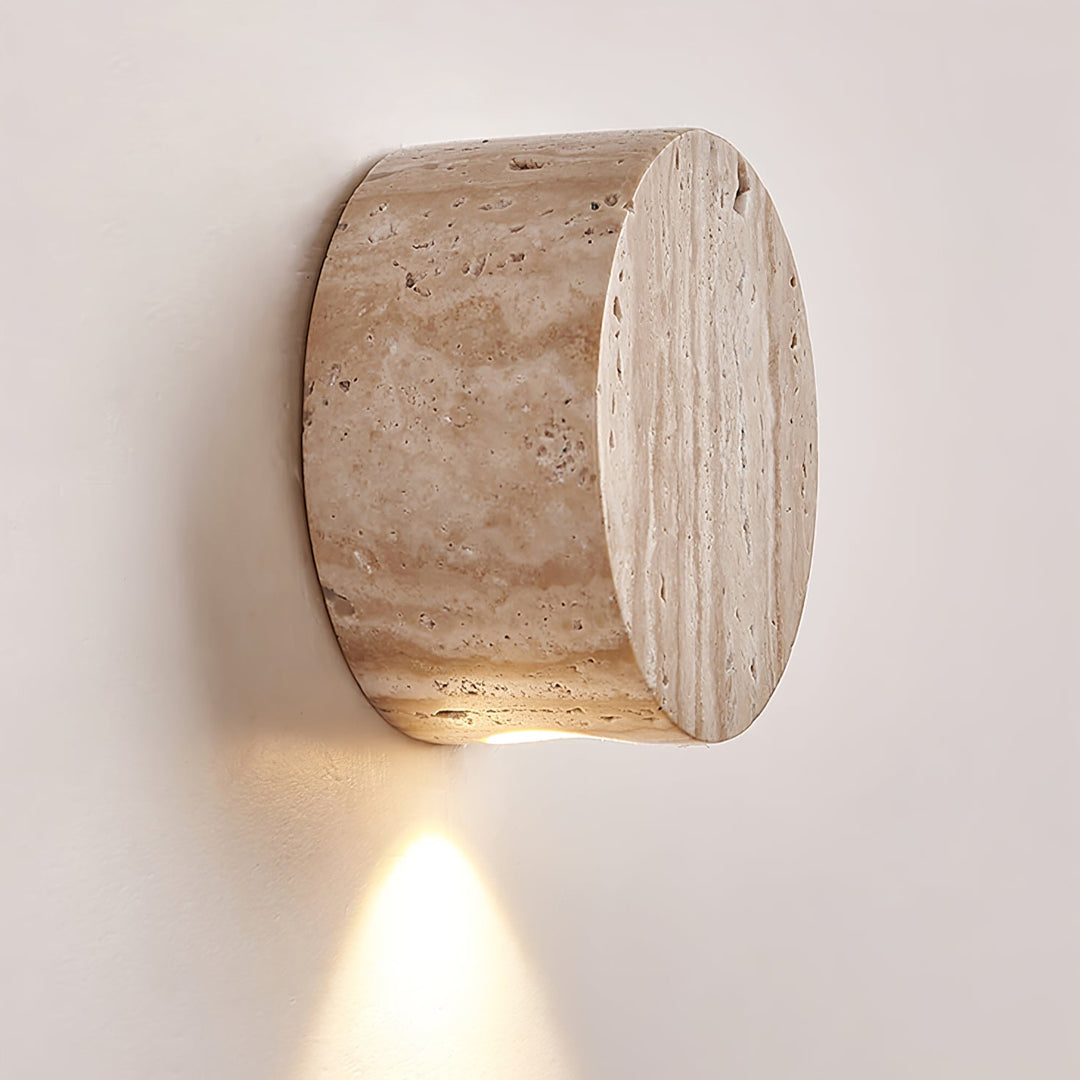 Caelan Travertine Wall Sconce - Vakkerlight
