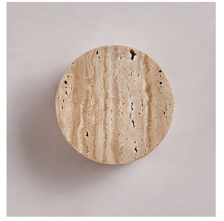 Caelan Travertine Wall Sconce - Vakkerlight