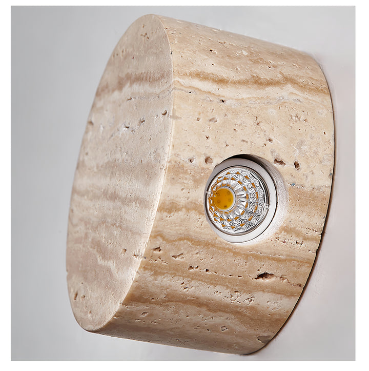 Caelan Travertine Wall Sconce - Vakkerlight