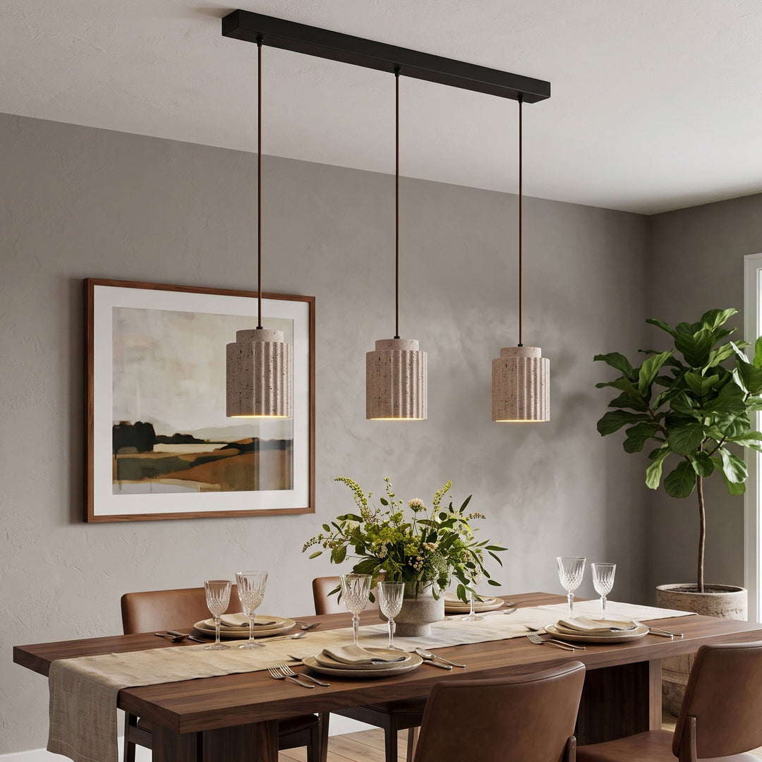 Caelia Travertine Pendant Light - Vakkerlight