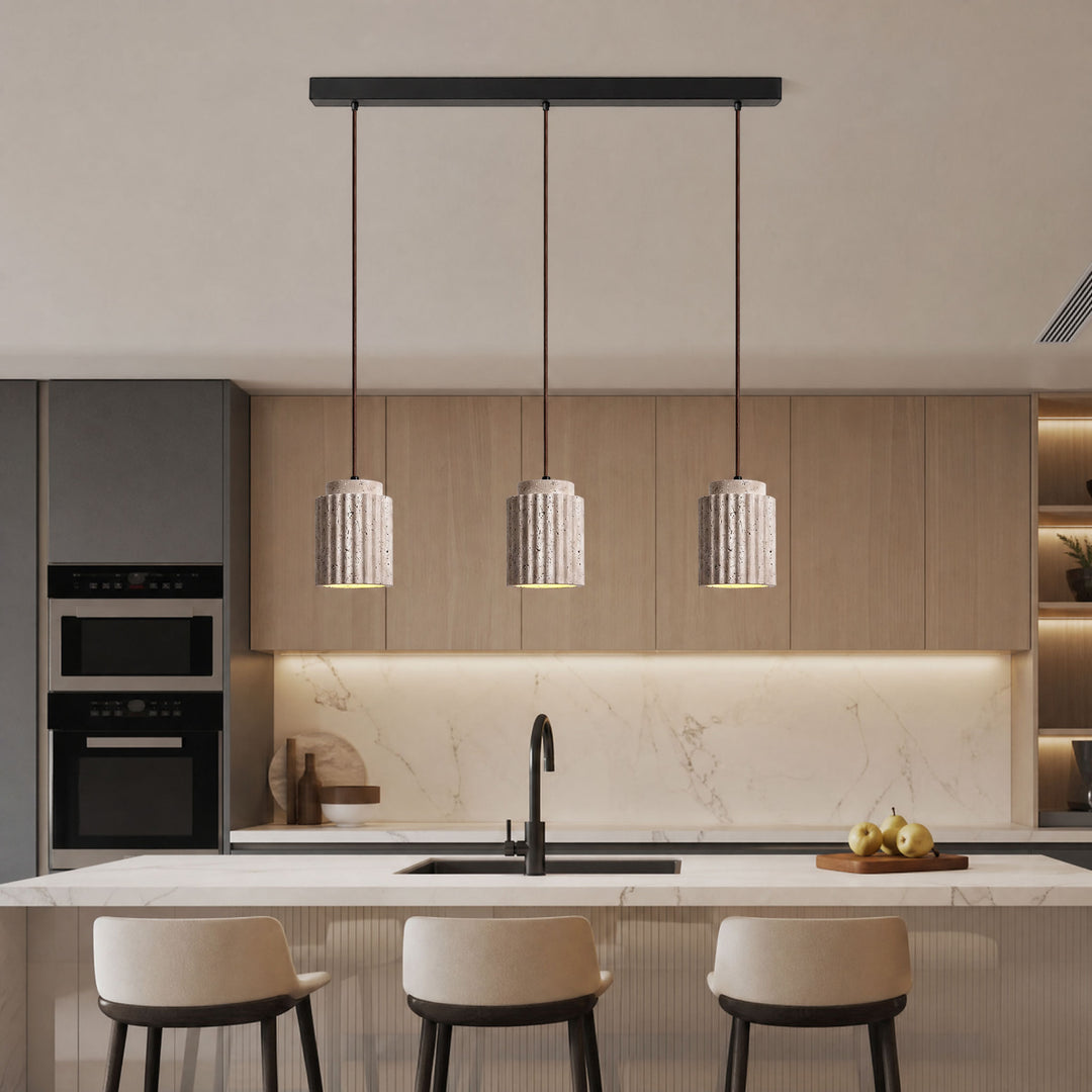 Caelia Travertine Pendant Light - Vakkerlight