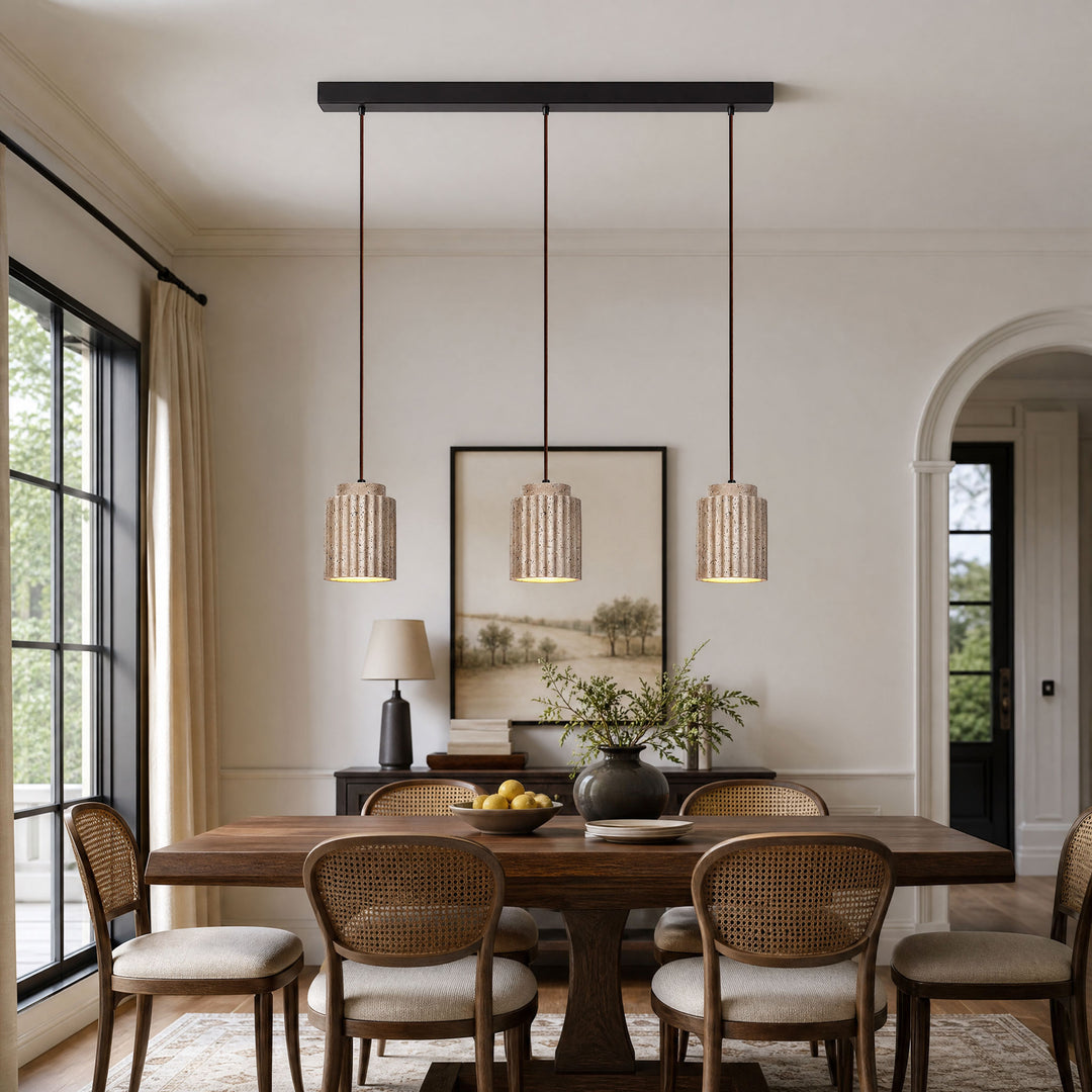 Caelia Travertine Pendant Light - Vakkerlight