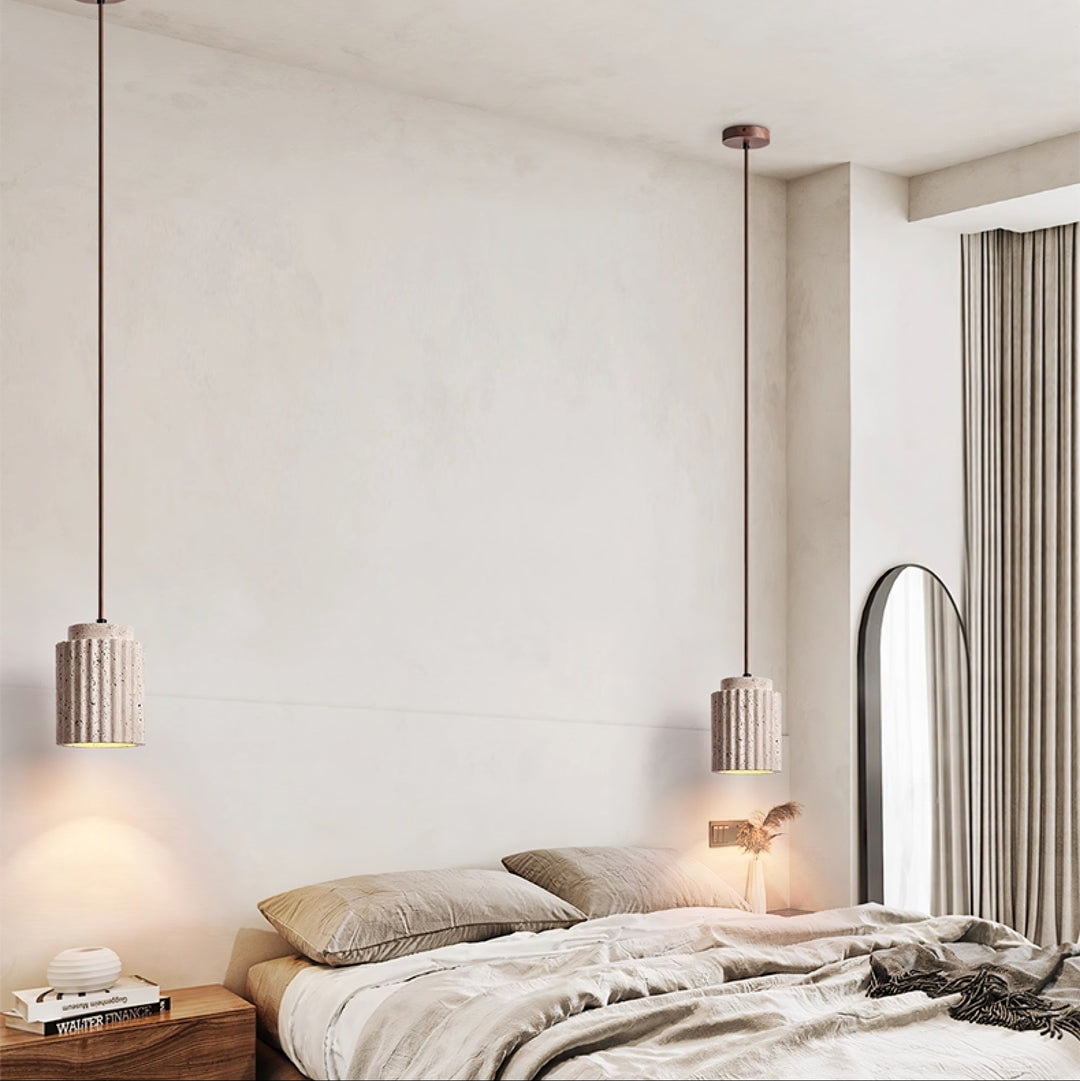 Caelia Travertine Pendant Light - Vakkerlight