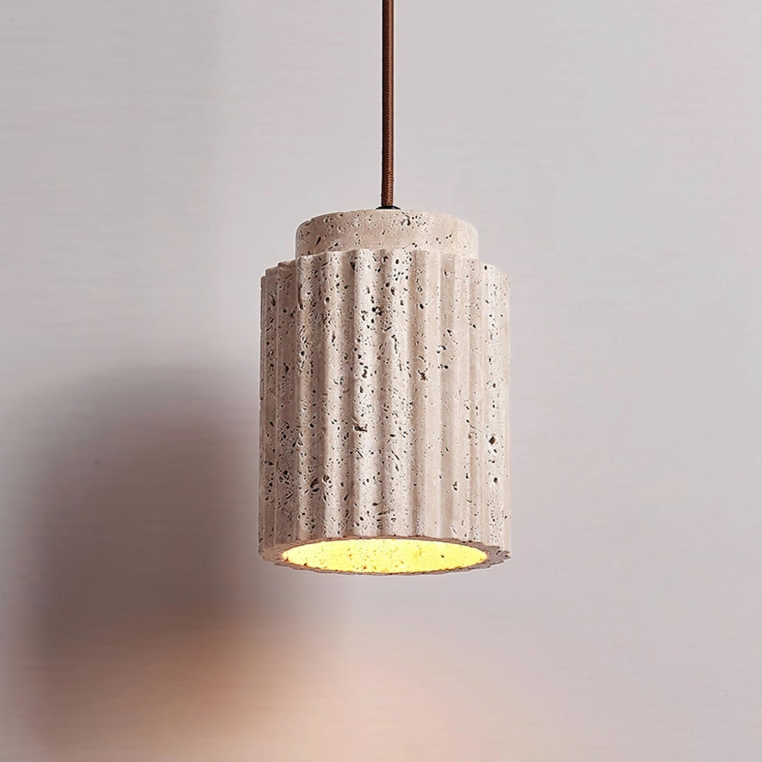 Caelia Travertine Pendant Light - Vakkerlight