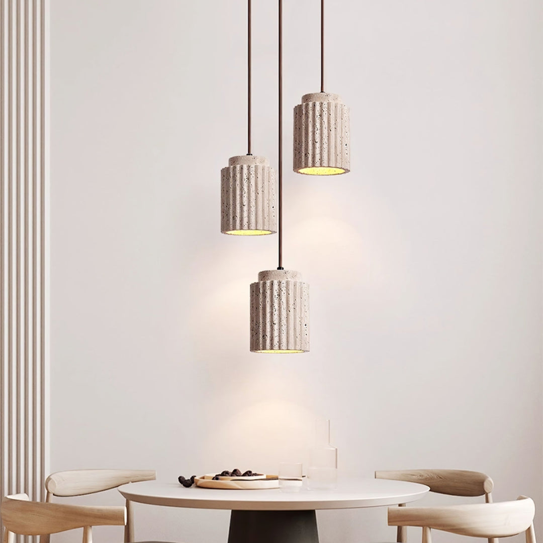 Caelia Travertine Pendant Light - Vakkerlight