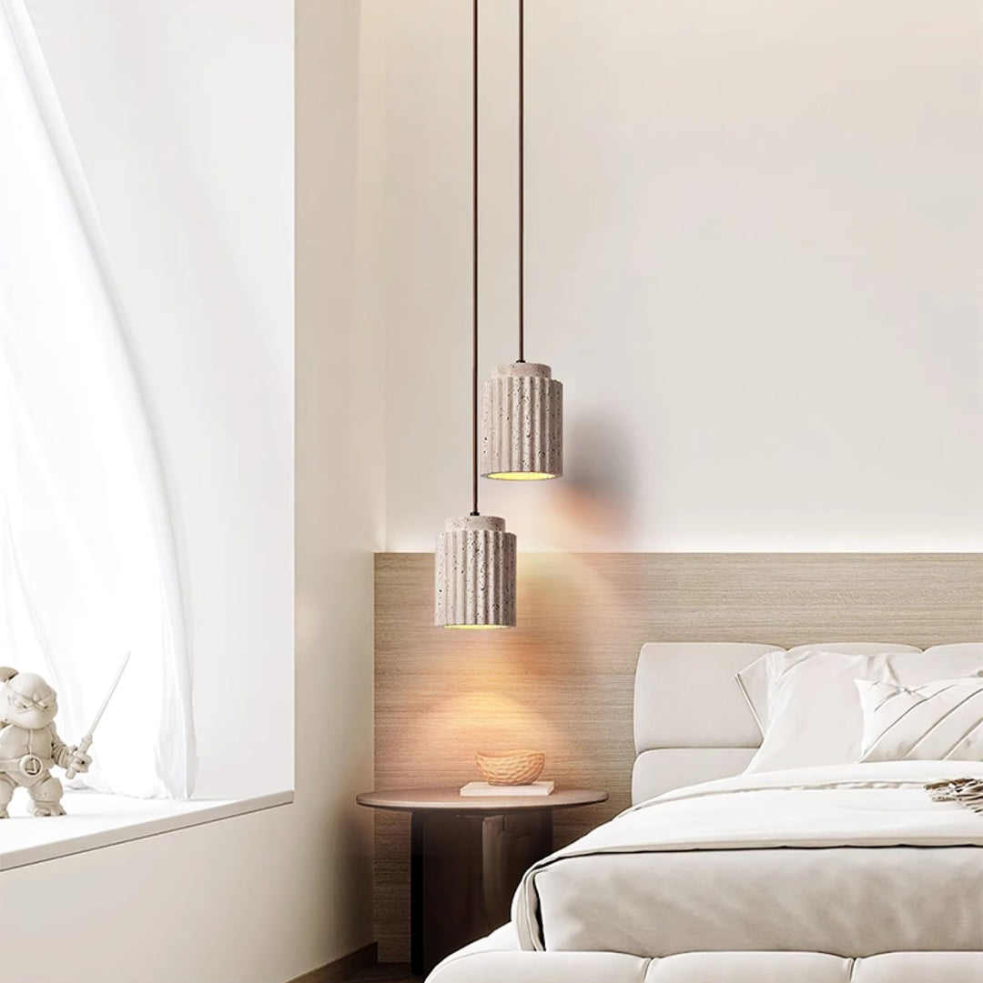 Caelia Travertine Pendant Light - Vakkerlight