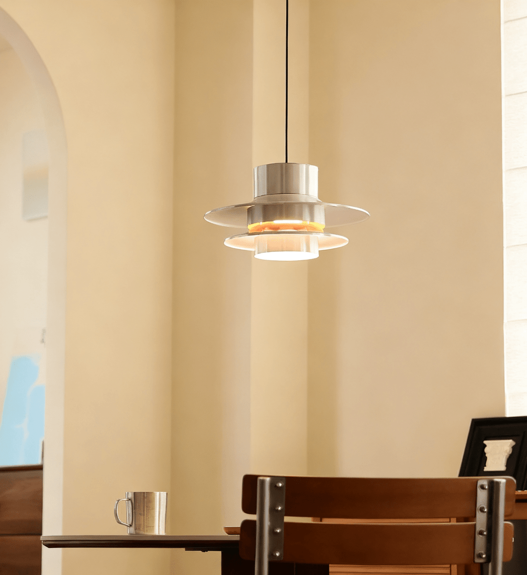 Caelith Chrome Pendant Light - Vakkerlight
