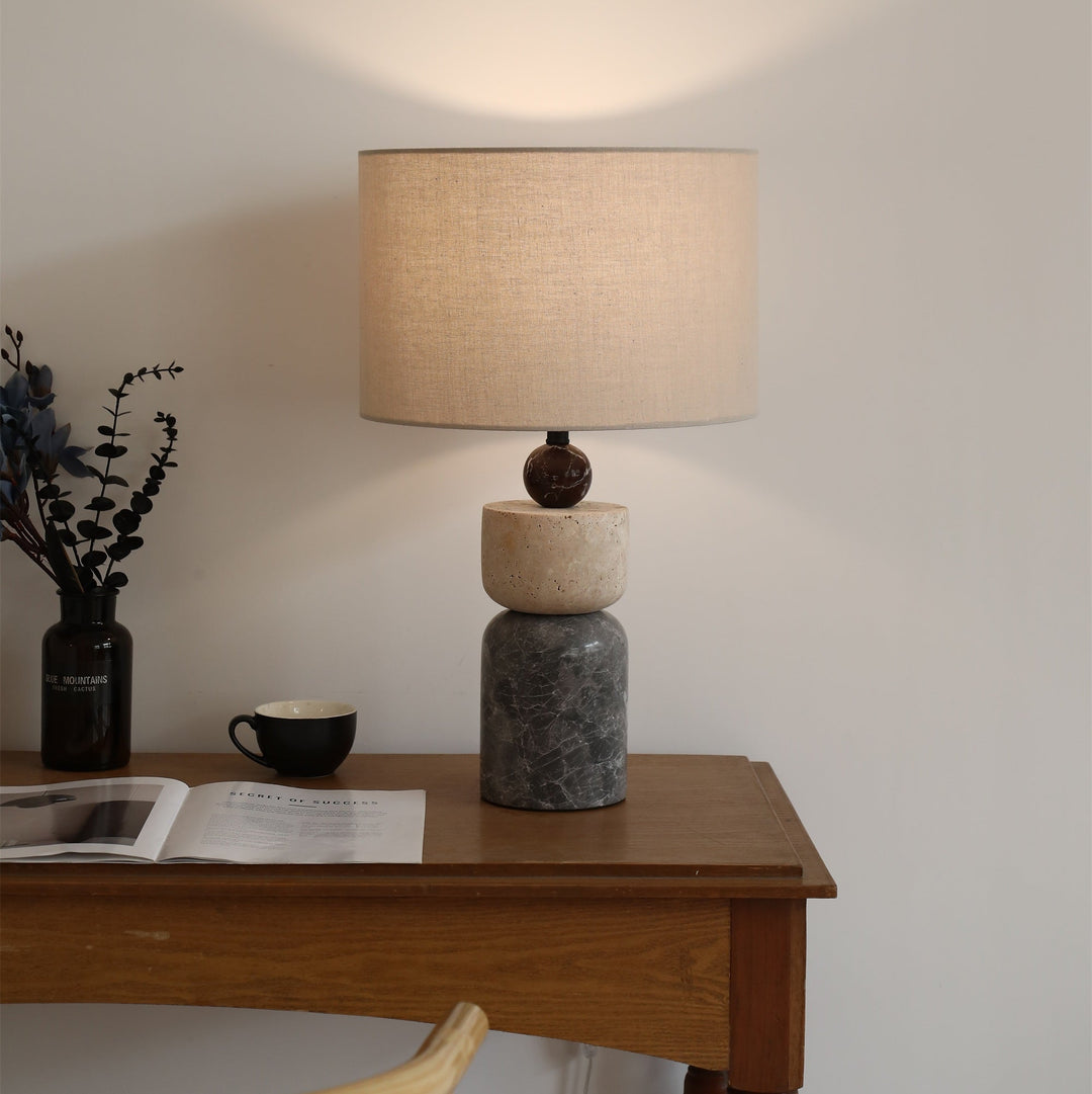 Cairn Marble Table Lamp