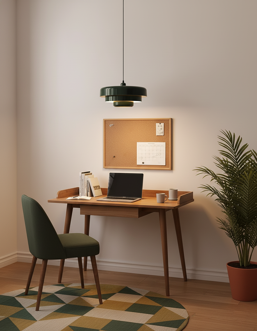 Cakora Bauhaus Metal Pendant Light