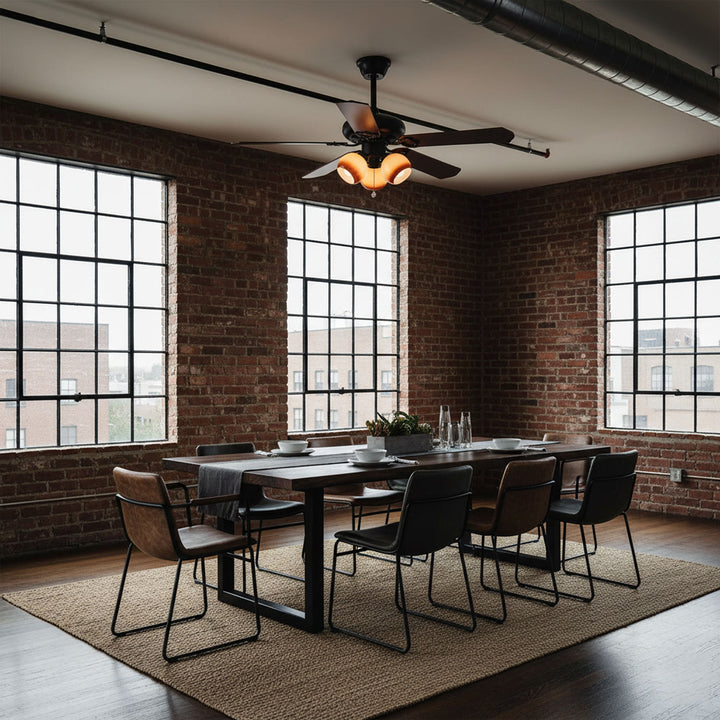 Calantha Bloom Ceiling Fan Light - Vakkerlight