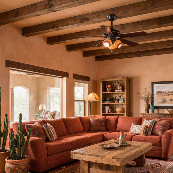 Calantha Bloom Ceiling Fan Light - Vakkerlight