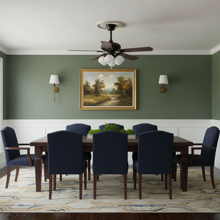 Calantha Bloom Ceiling Fan Light - Vakkerlight