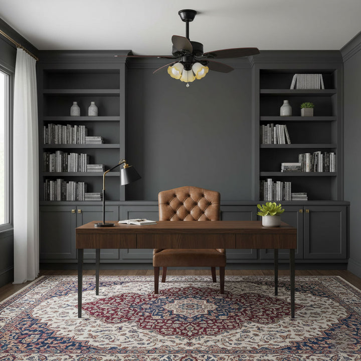 Calantha Bloom Ceiling Fan Light - Vakkerlight