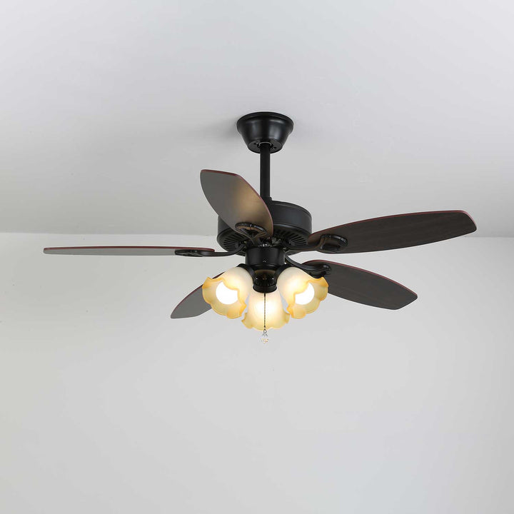 Calantha Bloom Ceiling Fan Light - Vakkerlight