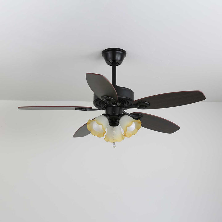 Calantha Bloom Ceiling Fan Light - Vakkerlight