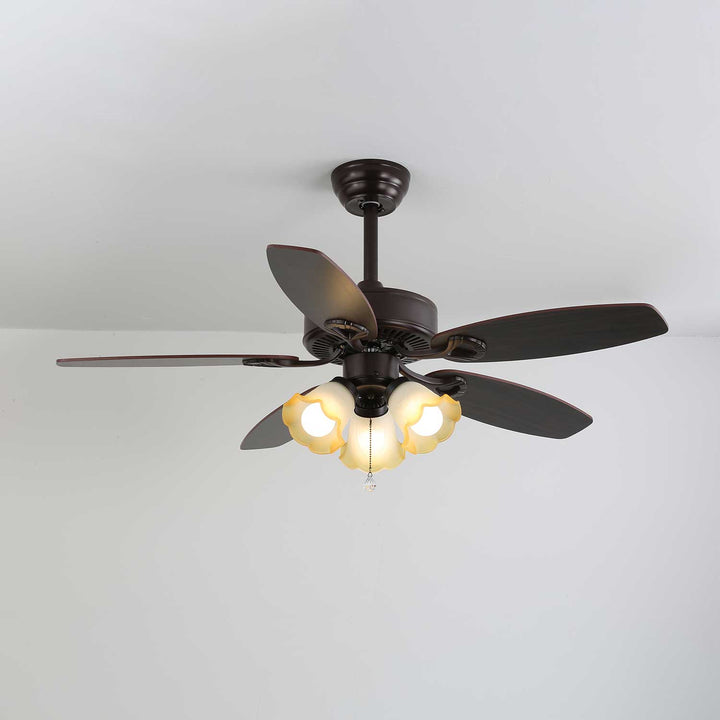 Calantha Bloom Ceiling Fan Light - Vakkerlight