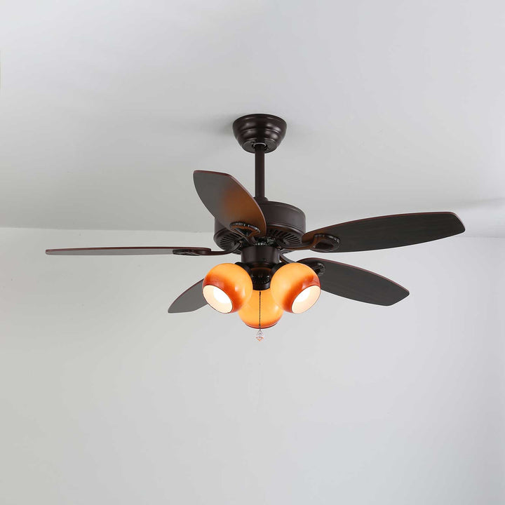 Calantha Bloom Ceiling Fan Light - Vakkerlight