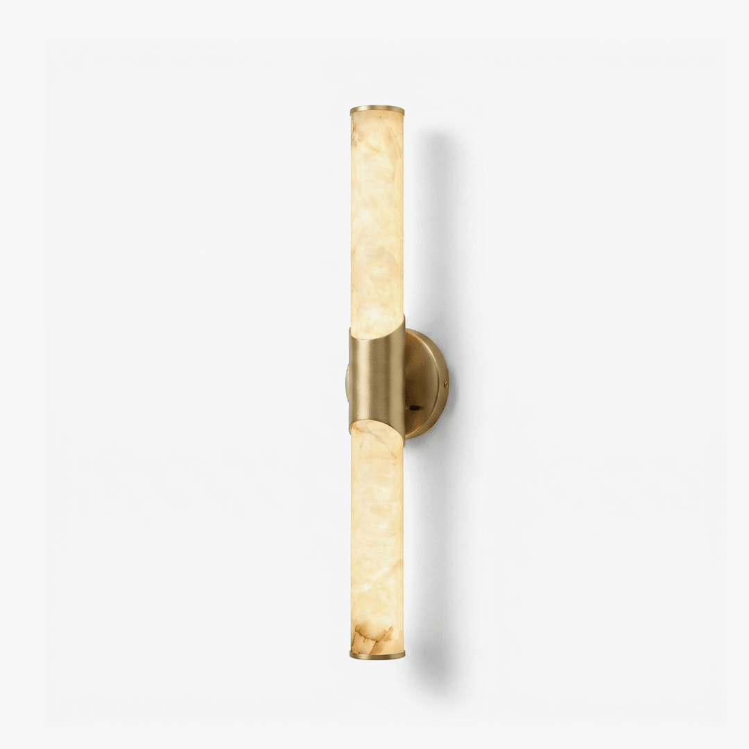 Calcedonia Alabaster Tube Wall Sconce - Vakkerlight