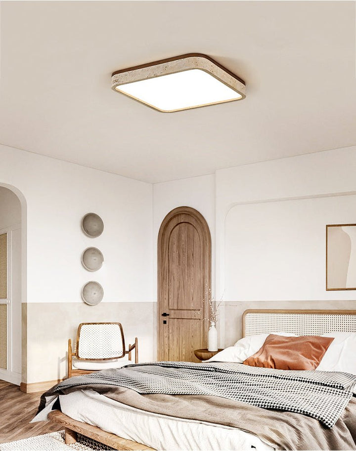 Calden Travertine Ceiling Lamp - Vakkerlight