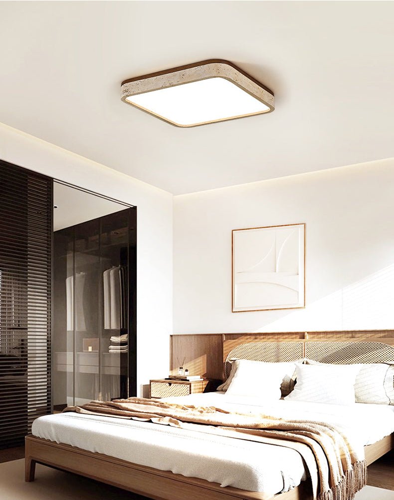 Calden Travertine Ceiling Lamp - Vakkerlight