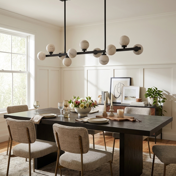 Calder Alabaster Chandelier