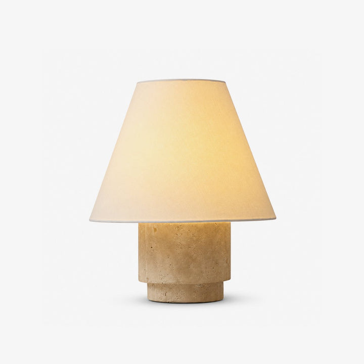 Caldera Travertine Table Lamp - Vakkerlight