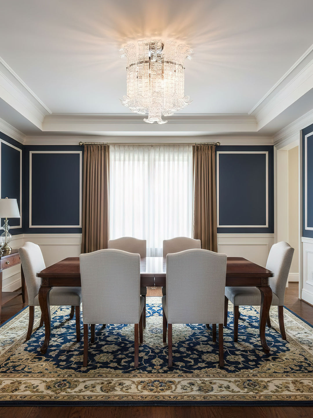 Calista Murano Glass Ceiling Lamp - Vakkerlight