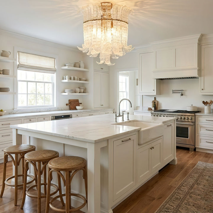 Calista Murano Glass Ceiling Lamp - Vakkerlight