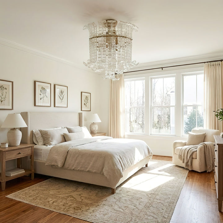 Calista Murano Glass Ceiling Lamp - Vakkerlight